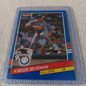 Mark McGwire Baseball Card